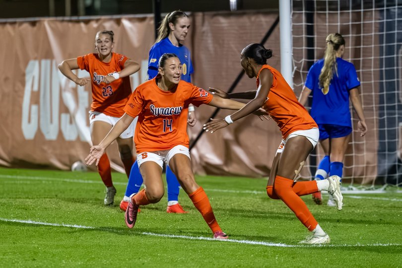 After almost four years without an ACC home win and a month without a goal, Syracuse women’s soccer ended both droughts with a 2-1 victory over Pittsburgh on Thursday. 
