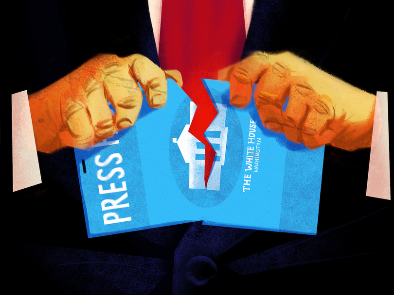 The White House has fought with the press for centuries, but our columnist argues Trump’s media bans add a new level of conflict. He asserts the press exists to serve the public, not the president.